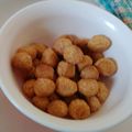 4double5's cooksnap of when they made 離乳食期のおやつ・楽々♪きな粉ボーロ☆.