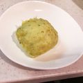 parrbow's cooksnap of when they made 離乳食後期 野菜の蒸しパン.