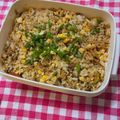 しゅい6's cooksnap of when they made 混ぜて混ぜて♬レンジでそば飯.