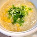 はなぴっち's cooksnap of when they made 残りご飯で朝食☆中華風卵粥.