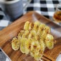 愛じゃな～い？'s cooksnap of when they made たったの2分で美味しい焼きバナナ✨.