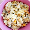 まーさんれなさん's cooksnap of when they made お茶漬けの素でサラサラ♪チャーハン茶漬け.