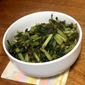 あんちゃん。。's cooksnap of when they made 大根の葉としらす炒め.