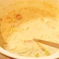 ｗ・∀・ｗ's cooksnap of when they made 簡単 キャベツとウィンナーのクリーム煮.