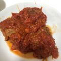 Ayaka’sごはん's cooksnap of when they made 煮込みハンバーグ♪香草トマトソース.