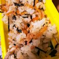 67luna's cooksnap of when they made ひじきの煮物と鮭のご飯(おにぎりにも).