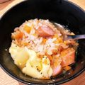 REIMURAKI's cooksnap of when they made 簡単！野菜たっぷりコンソメスープご飯。.