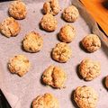 ハチワレねこ's cooksnap of when they made 全粒粉とくるみのチーズスコーン。.