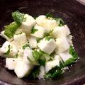 オバケくちびる's cooksnap of when they made ササッと超簡単♪はんぺんと大葉の温サラダ.