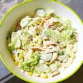 ふれんでぃあ's cooksnap of when they made レタスは手でちぎってね♪マカロニサラダ.