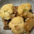 くまちゃんみかん's cooksnap of when they made カリフラワーとベーコンのバター醤油炒め.
