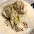 hakobetet's cooksnap of when they made 鶏胸肉と白菜のなんちゃってクリーム煮.
