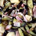 HOKKEほっけ's cooksnap of when they made なすとベーコンのガリバタポン酢炒め.