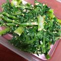 ぺこはらみ's cooksnap of when they made 菜っ葉のゴママヨ和え♡美味しい茹で方♪.