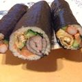 あきたちゃん's cooksnap of when they made 今年の恵方巻き.