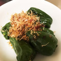 みりん調味料's cooksnap of when they made レンジで2分！簡単すぎる丸ごとピーマン.