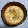 松潤LOVE♥️♥️'s cooksnap of when they made 高血圧に＊もずくと玉葱の味噌汁＊.