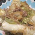 LANAROY's cooksnap of when they made キャベツと牛肉のオイスターソース炒め.