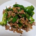 りこぴん2号's cooksnap of when they made ピーマンと挽肉のオイスターソース炒め.