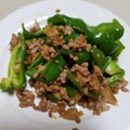 りこぴん2号's cooksnap of when they made ピーマンと挽肉のオイスターソース炒め.