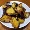 りったんー's cooksnap of when they made 簡単！止まらない！しょっぱめ大学芋♡.