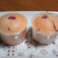 YoriHo's cooksnap of when they made 桜の蒸しケーキ♡.