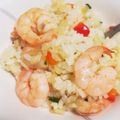 にゃんふみ's cooksnap of when they made ■かんたん！混ぜ込み・エビピラフ■.