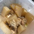 52♪96's cooksnap of when they made 圧力鍋の手羽元と大根・玉ねぎの煮物.