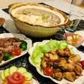 LimeLunch's cooksnap of when they made 白だしで、白菜と豚肉の豆乳鍋（簡単です）.