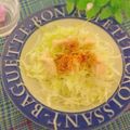 hikarin♪'s cooksnap of when they made キャベツとササミ缶サラダ。.