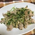 ちゅーこ⭐'s cooksnap of when they made お箸とまらん☆豆苗とまいたけの豚肉炒め.