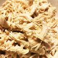 ぐるぐるぐるぐる's cooksnap of when they made 超簡単激うまプルドチキン【炊飯器調理】.