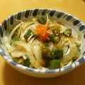 もんしゅしゅ's cooksnap of when they made もう一品に◆新玉ねぎとオクラのおひたし◆.