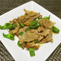 ジョングレ's cooksnap of when they made 豚肉とピーマンの柚子胡椒炒め.