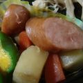 ｕｕｕ's cooksnap of when they made ★簡単♪じゃが芋とｳｲﾝﾅｰの麺つゆ煮★.