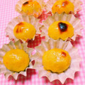 まあまま☆0403's cooksnap of when they made 秋スイーツ♡うちのひとくちスイートポテト.