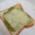 毎日しょっぱい亭's cooksnap of when they made ジェノベーゼトースト.