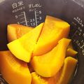 アニちょこ's cooksnap of when they made 炊飯器で♪かぼちゃのスチーム☆.