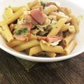 marica猫's cooksnap of when they made ベーコンとキャベツのペンネ.