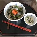 ルぴあ's cooksnap of when they made 新米を美味しく★高菜明太しらす丼.