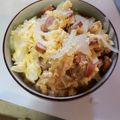 クックYMLCJH☆'s cooksnap of when they made 超簡単！うどんｽｰﾌﾟで卵丼(親子丼).
