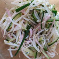 sumiko45's cooksnap of when they made もやしときゅうりとハムのピリ辛サラダ.