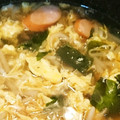 とかげのおかあさん's cooksnap of when they made 簡単☆もやしとウインナーの中華卵スープ.