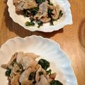 ナンキンハゼ's cooksnap of when they made 大根の葉と豚肉のニンニク醤油炒め.
