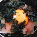 Rika☆Rin's cooksnap of when they made 時短！ハマる美味しさ生ハムユッケ丼.