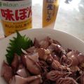 プチちゃん's cooksnap of when they made ***ほたるいか★ポン酢生姜***.