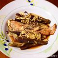 ムヒカ's cooksnap of when they made ナスと鮭の照り焼き風ホイル焼き.
