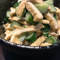 E吉☆'s cooksnap of when they made きゅうりと薄上げのごまマヨ和え.
