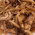 meise17's cooksnap of when they made ご飯がススム♡豚肉とゴボウの旨味炒め.