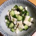 ナップ99's cooksnap of when they made ふわとろ長芋ときゅうりの塩ひじき和え。.